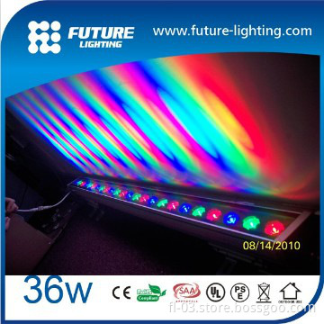 outdoor IP65 36W Waterproof rgb led wall washer housing